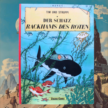 Tim und Struppi Nr. 12 – Der Schatz Rackhams des Roten | Carlsen 1987 (17. Auflage) | Hergé Klassiker